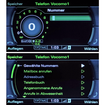 Freisprecheinrichtung mit Musikstreaming kX-3 AUDI, SEAT V2 Bluetooth